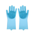 Deep - Clean Silicone Grooming Gloves - 2 - in - 1 Massage & Bathing Brush for Dogs & Cats | Pawra Pet Care Pet Grooming Supplies
