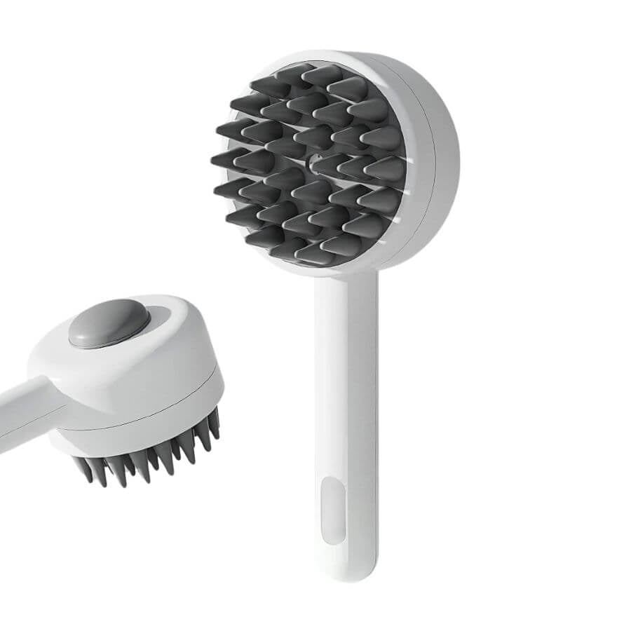 Silicone Pet Scrub: The Ultimate Massage & Deep Clean Bathing Tool for Dogs & Cats | Pawra Pet Care Pet Grooming Supplies
