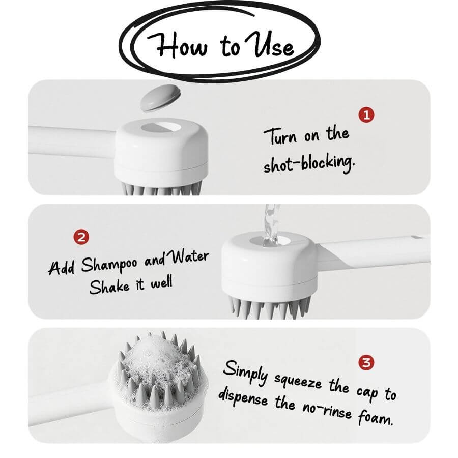 Silicone Pet Scrub: The Ultimate Massage & Deep Clean Bathing Tool for Dogs & Cats | Pawra Pet Care Pet Grooming Supplies